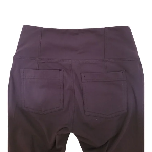 Athleta High Waisted Metro Leggings W/ Front & Back Pockets Plum Size XS - Picture 5 of 16